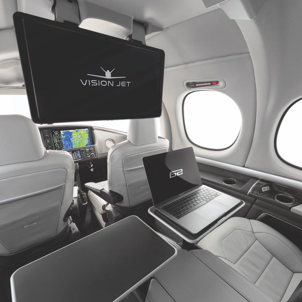 cabina Cirrus Vision Jet